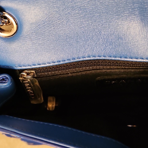 Chanel Patent Blue Medium Crossbody/ Shoulder Handbag 💙⚡️ - Picture 7 of 14